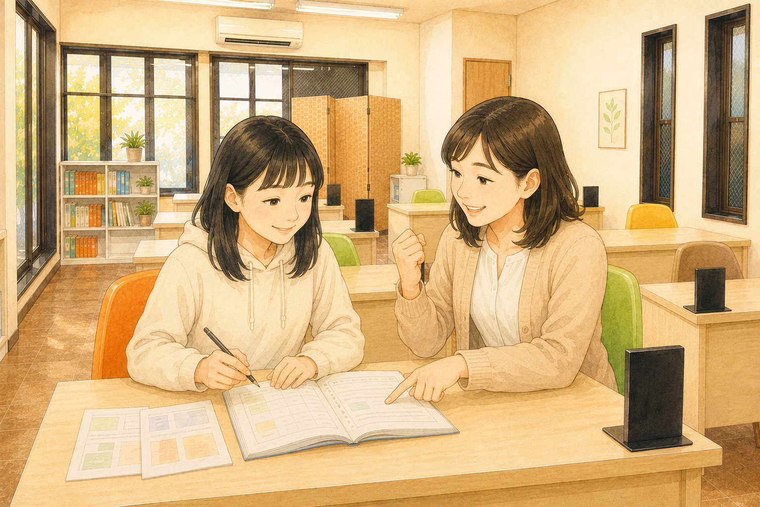 小さな頑張りや成長も見逃しません