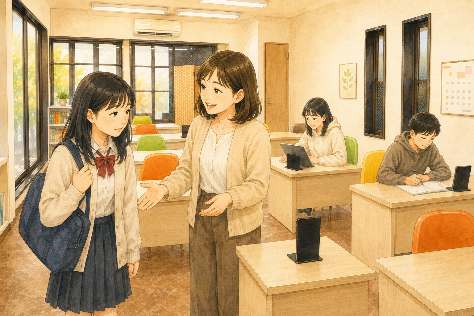 安心して通える教室づくり